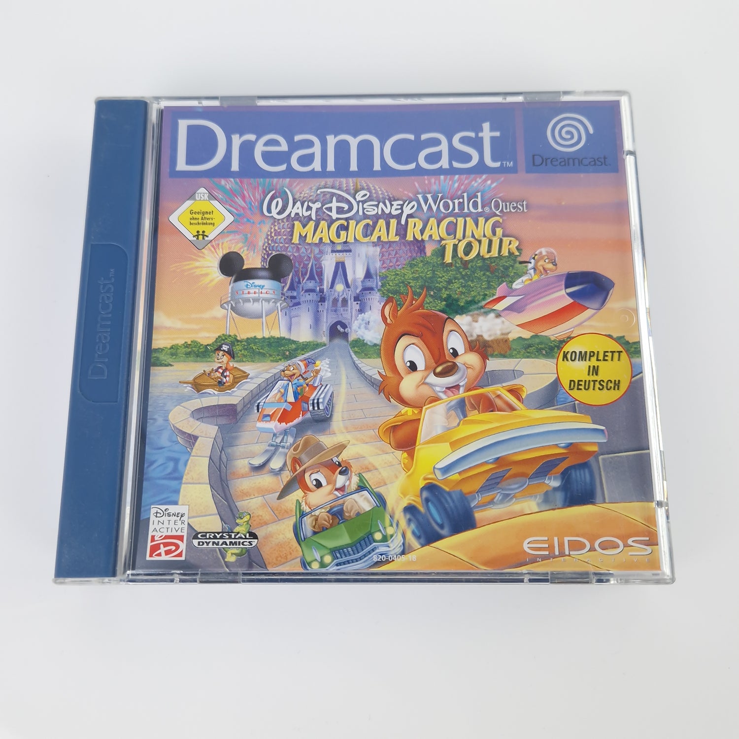 Sega Dreamcast Spiel : Walt Disney World Quest Magical Racing Tour - CD Anl OVP