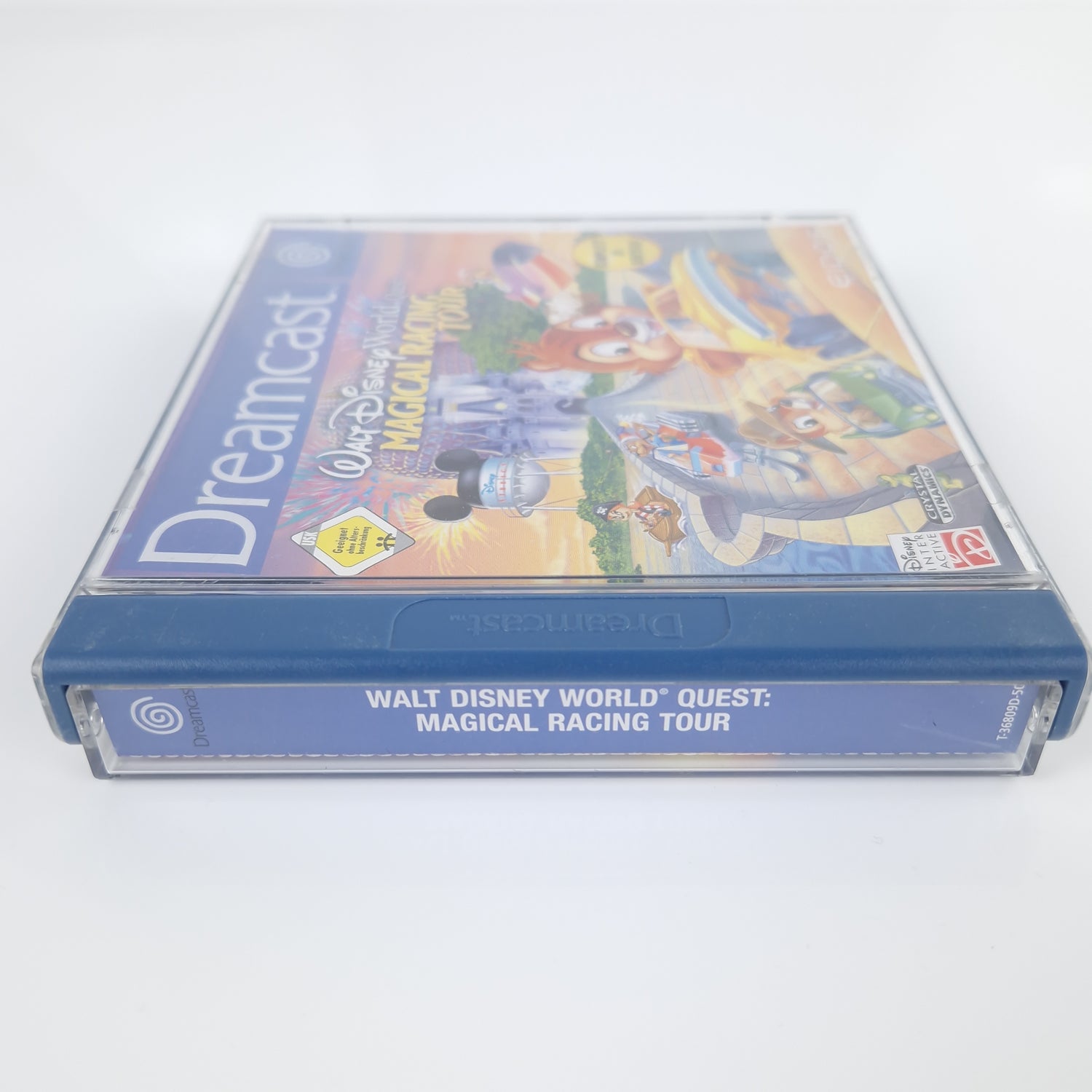 Sega Dreamcast Spiel : Walt Disney World Quest Magical Racing Tour - CD Anl OVP