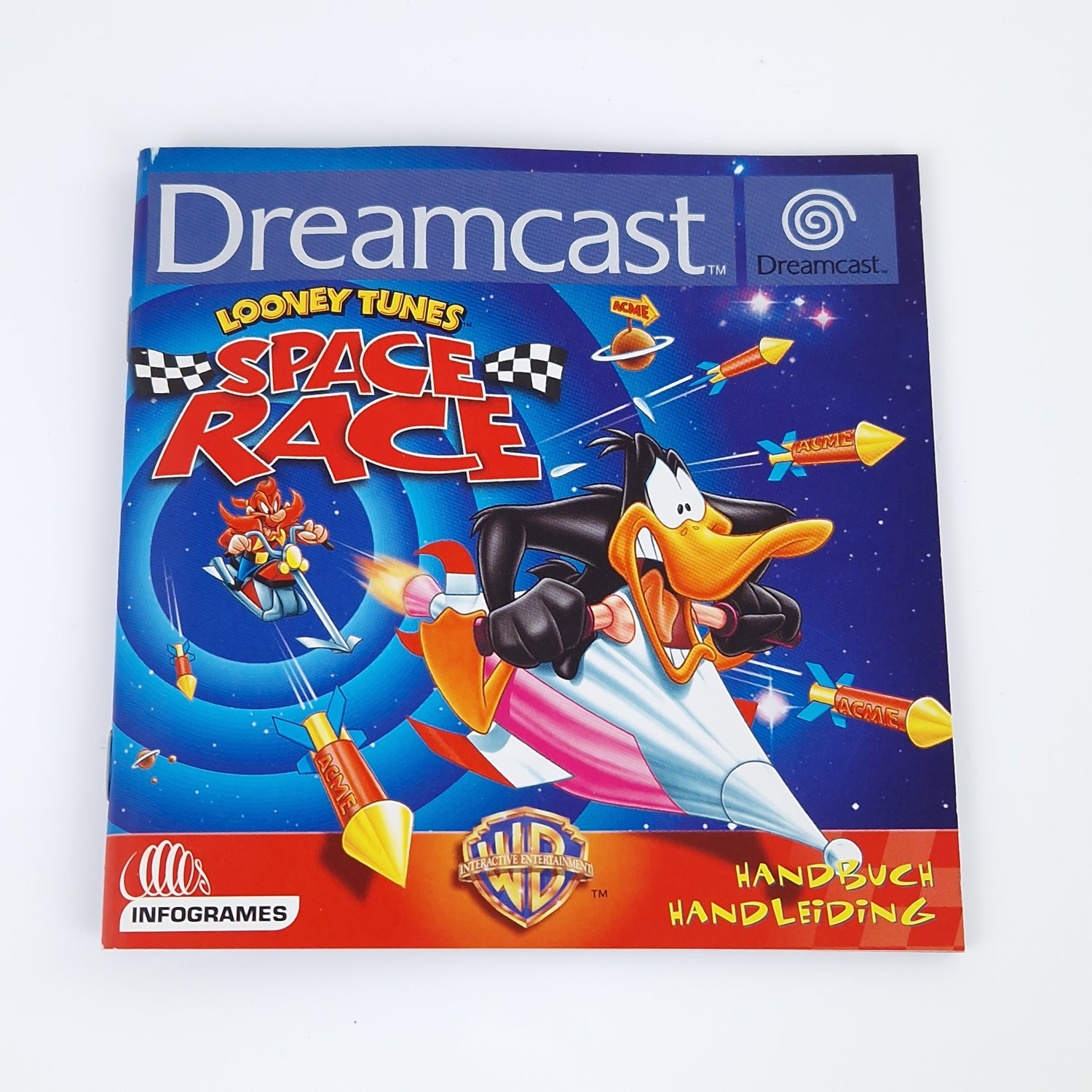 Sega Dreamcast Spiel : Looney Tunes Space Race - CD Anleitung OVP cib | DC PAL