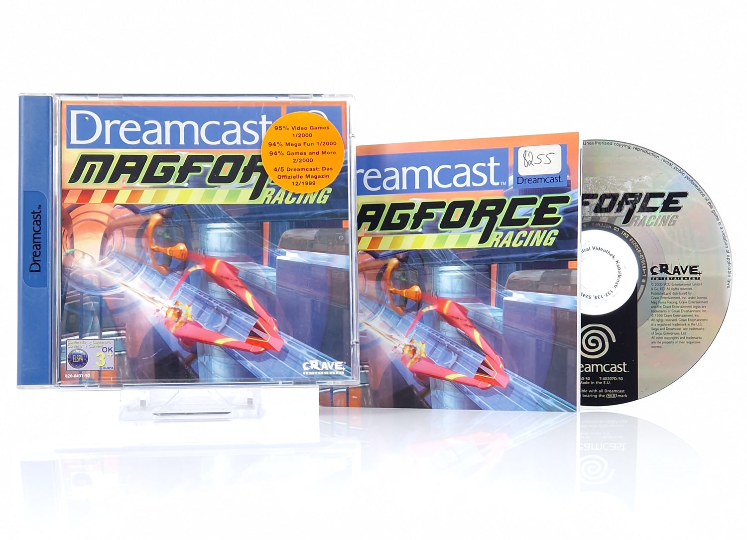 Sega Dreamcast Spiel : Mag Force Racing - CD Anleitung OVP cib | DC PAL Game