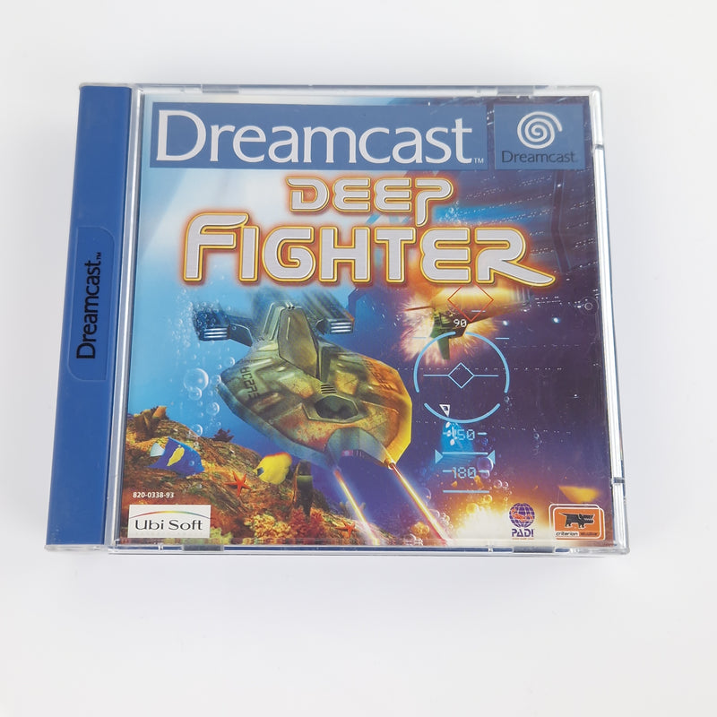 Sega Dreamcast Spiel : Deep Fighter - CD Anleitung OVP cib | DC PAL Game