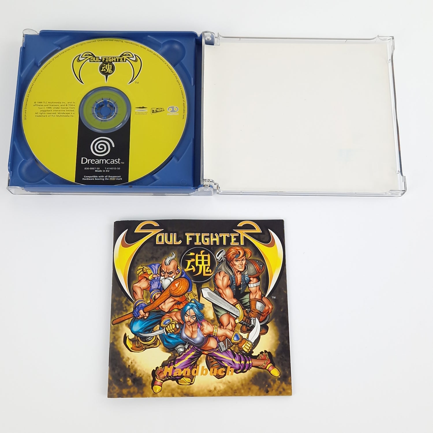 Sega Dreamcast Spiel : Soul Fighter - CD Anleitung OVP cib | DC PAL Game