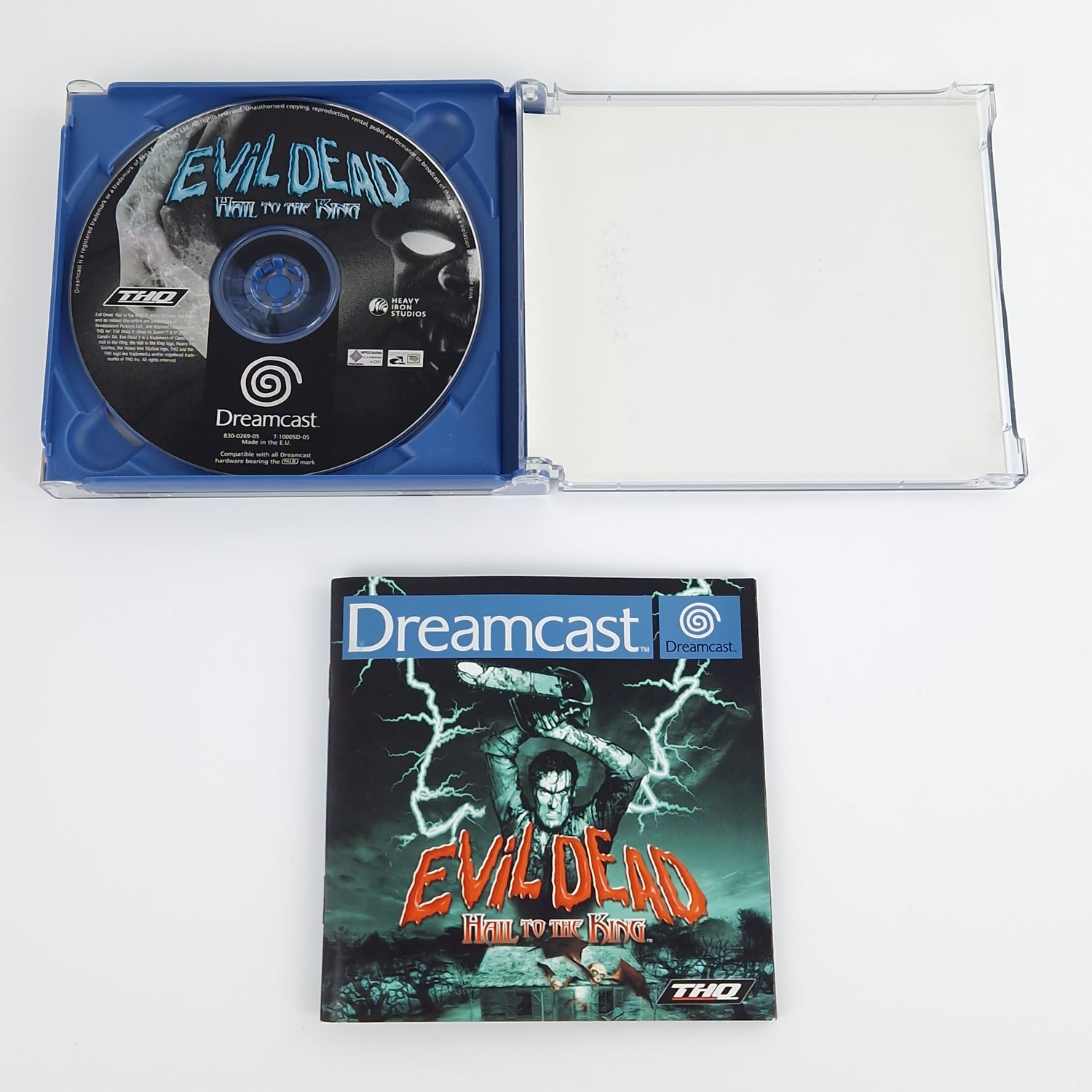 Sega Dreamcast Spiel : Evil Dead Hail to the King - CD Anleitung OVP cib DC PAL