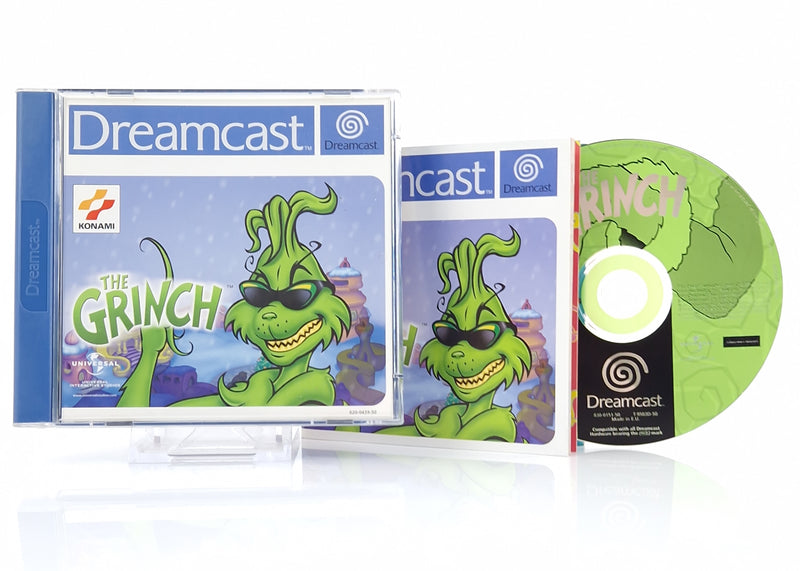 Sega Dreamcast Spiel : The Grinch - CD Anleitung OVP cib | DC PAL