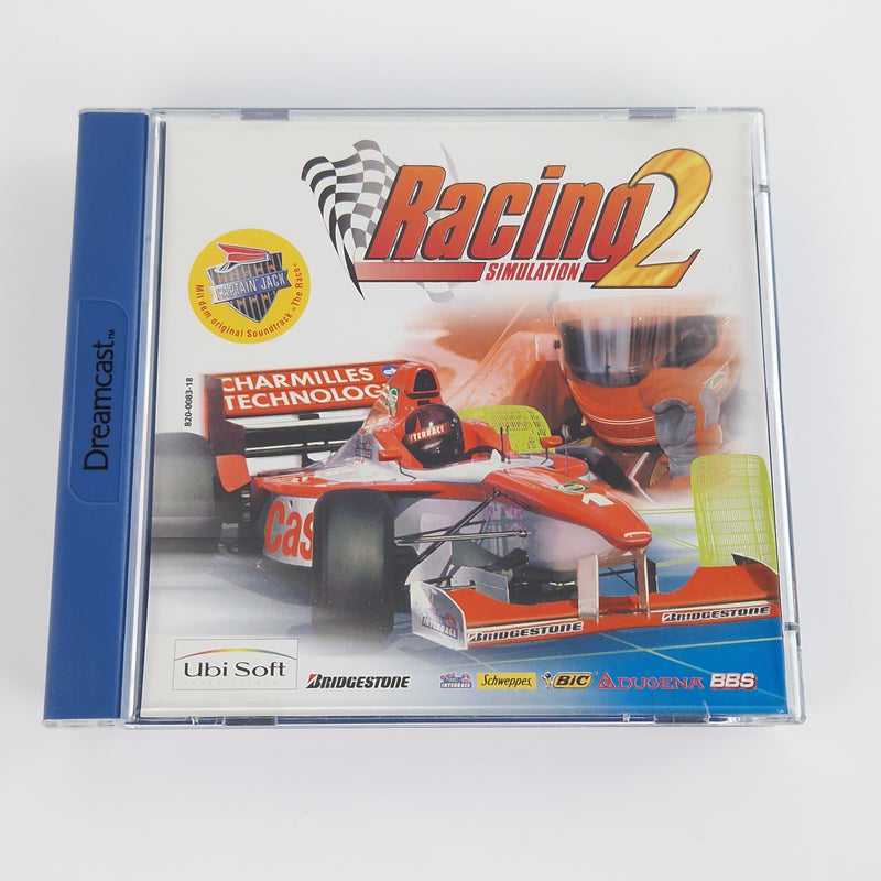 Sega Dreamcast Spiel : Racing 2 Simulation - CD Anleitung OVP cib | DC PAL EIDOS