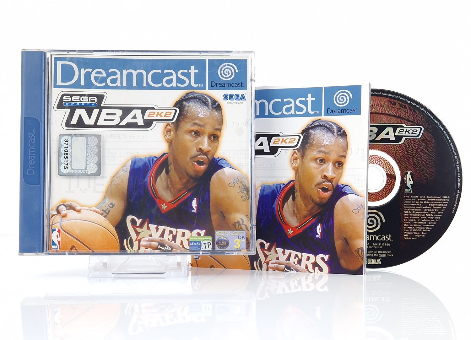 Sega Dreamcast Spiel : Sega Sports NBA 2K2  - CD Anleitung OVP cib | Basketball