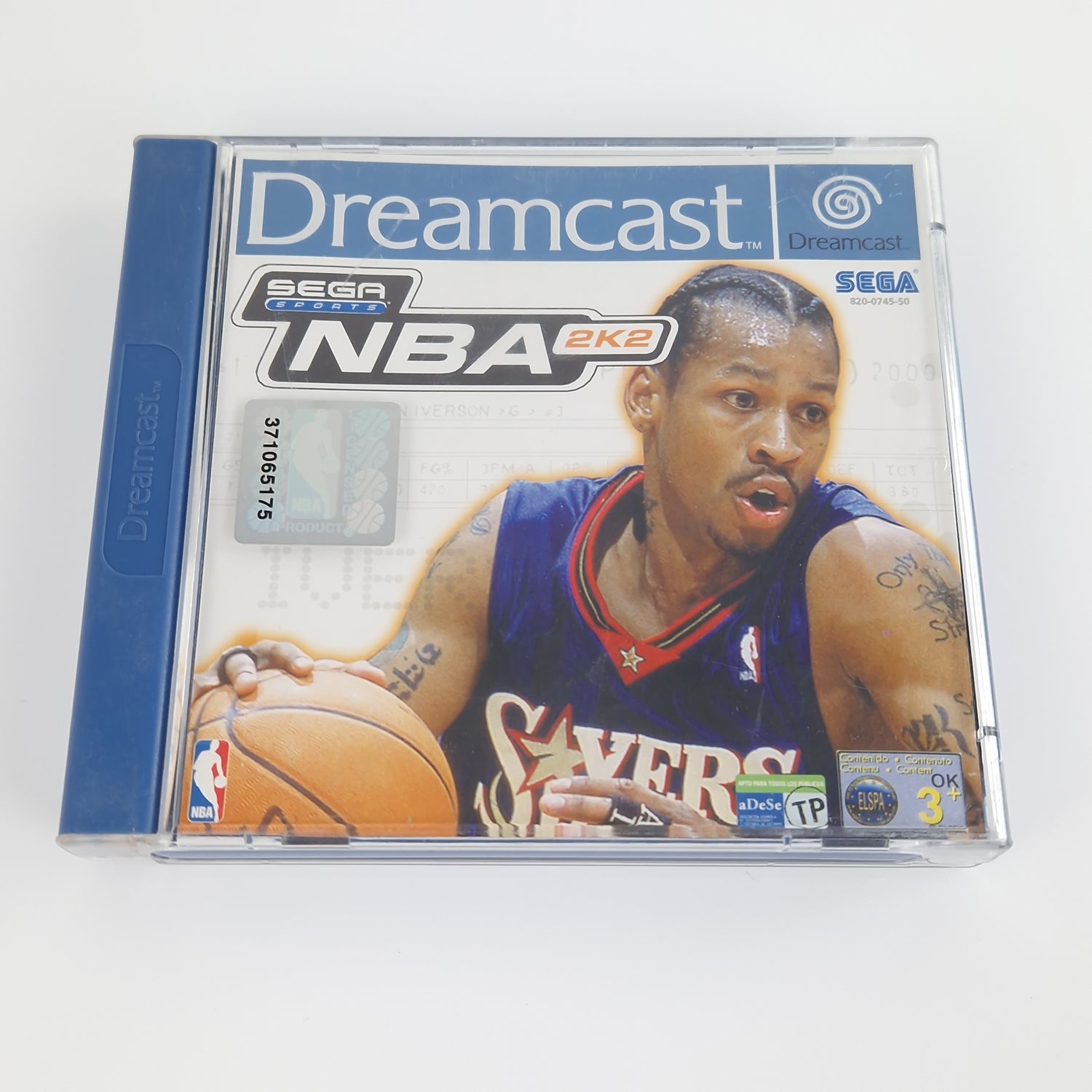 Sega Dreamcast Spiel : Sega Sports NBA 2K2  - CD Anleitung OVP cib | Basketball