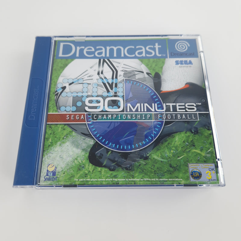 Sega Dreamcast Spiel : 90 Minutes Championship Football - CD Anleitung OVP cib