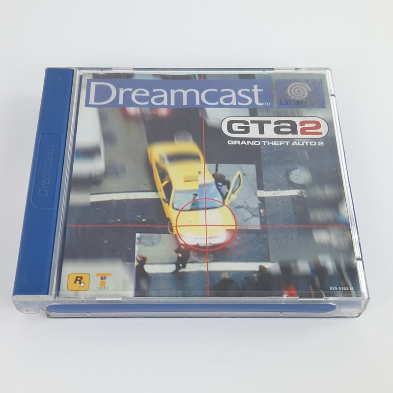 Sega Dreamcast Spiel : GTA 2 Grand Theft Auto - CD Anleitung OVP cib | DC PAL