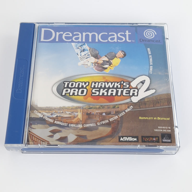 Sega Dreamcast Spiel : Tony Hawks Pro Skater 2 - CD Anleitung OVP cib | PAL DC