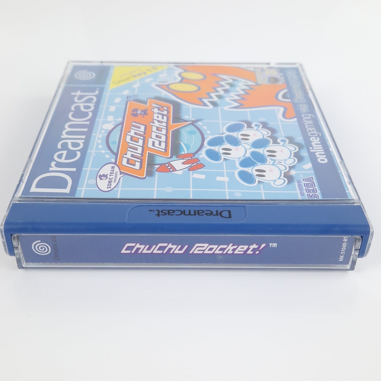 Sega Dreamcast Spiel : ChuChu Rocket! + Dreamkey 1.5 - CD Anleitung OVP | DC PAL