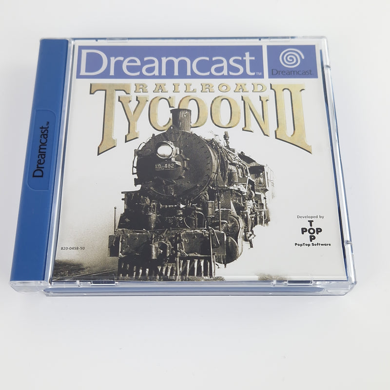 Sega Dreamcast Spiel : Railroad Tycoon II 2 - CD Anleitung OVP | DC PAL cib Game