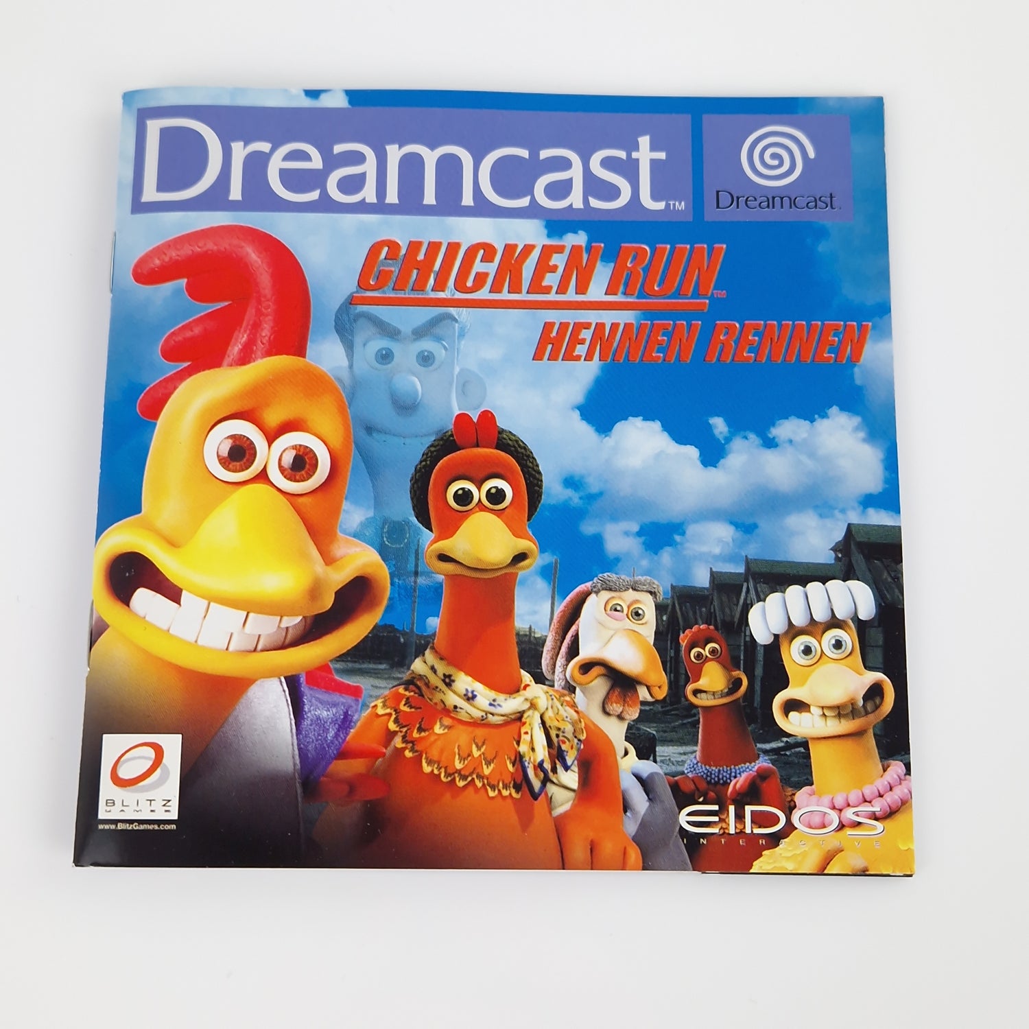 Sega Dreamcast Spiel : Chicken Run Hennen Rennen - CD Anleitung OVP | DC PAL