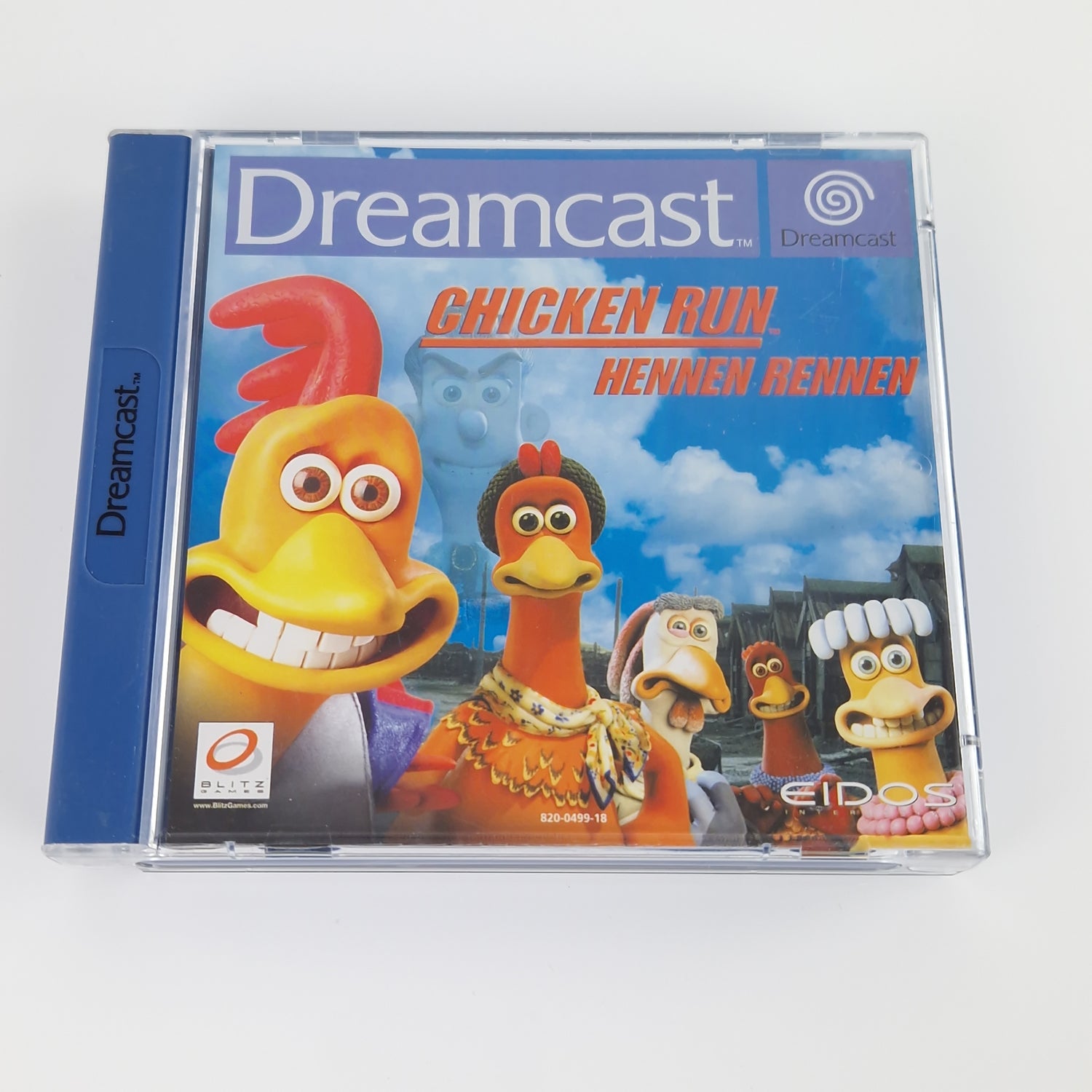 Sega Dreamcast Spiel : Chicken Run Hennen Rennen - CD Anleitung OVP | DC PAL