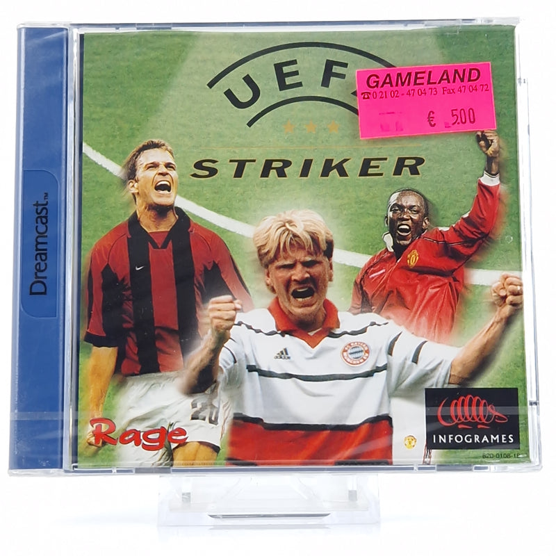 Sega Dreamcast Spiel : UEFA Striker - OVP NEU SEALED Brandneu | DC PAL Fußball