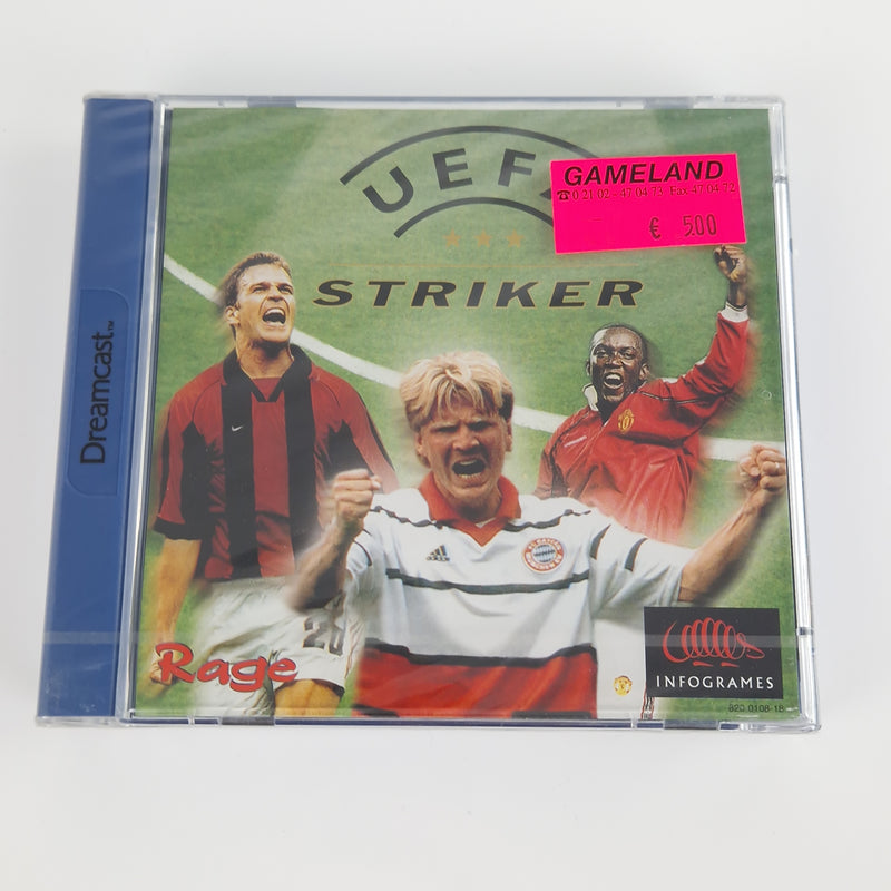 Sega Dreamcast Spiel : UEFA Striker - OVP NEU SEALED Brandneu | DC PAL Fußball