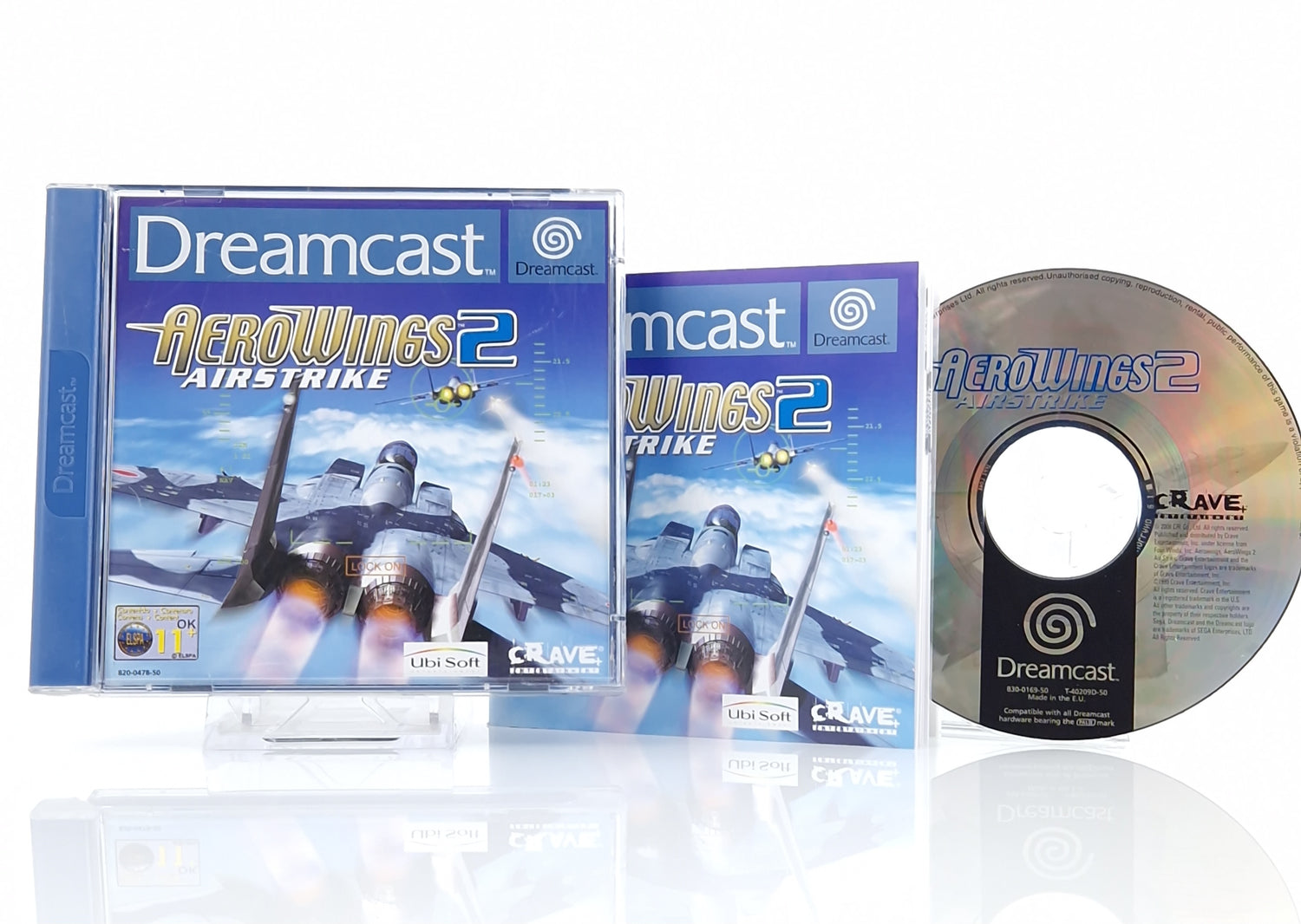 Sega Dreamcast Spiel : Aerowings 2 Airstrike - CD Anleitung OVP | PAL DC cib