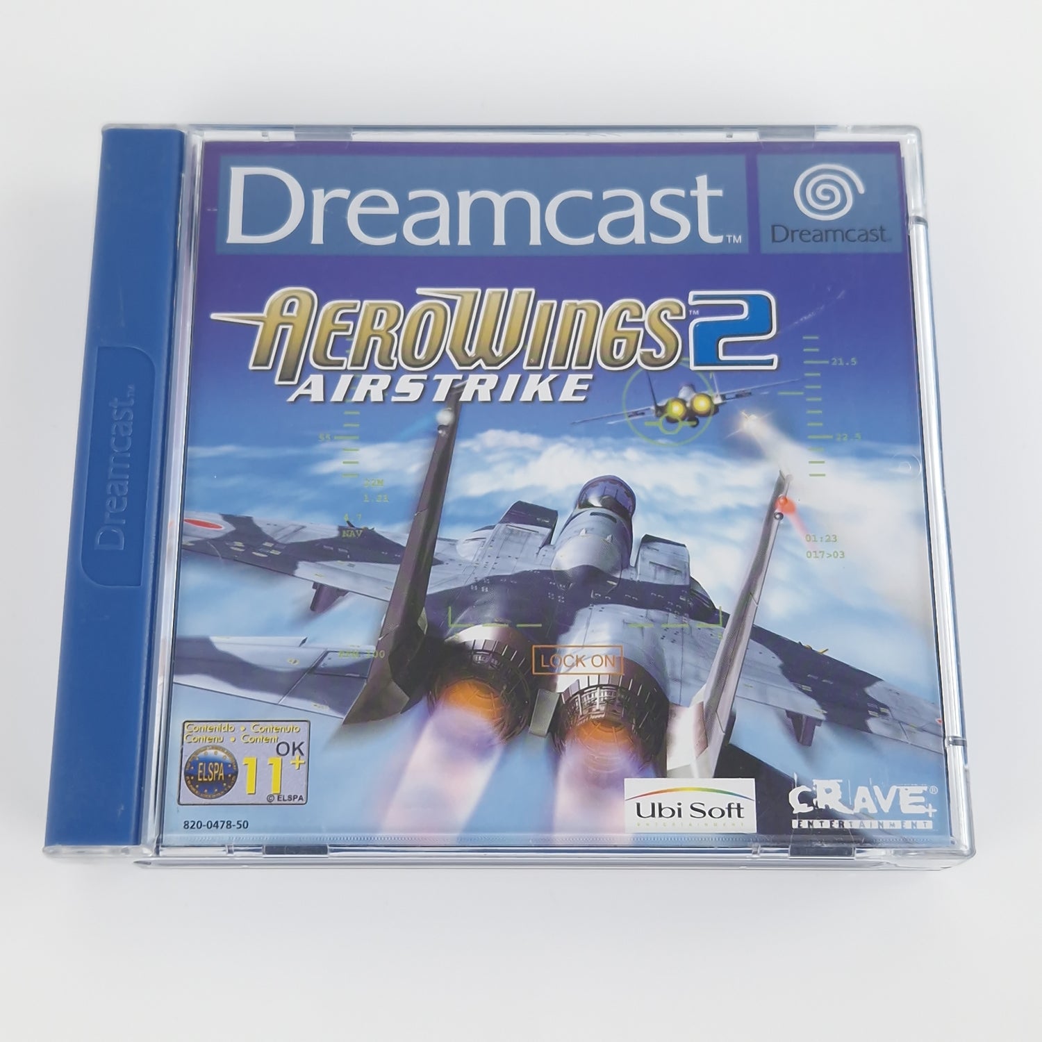 Sega Dreamcast Spiel : Aerowings 2 Airstrike - CD Anleitung OVP | PAL DC cib