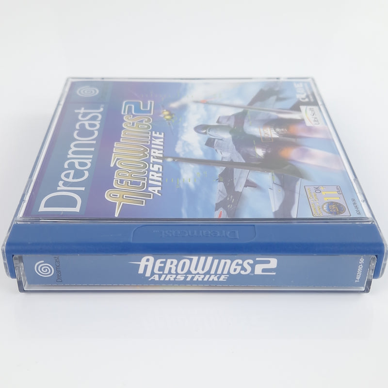 Sega Dreamcast Spiel : Aerowings 2 Airstrike - CD Anleitung OVP | PAL DC cib