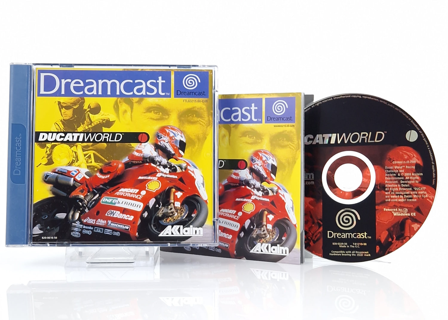 Sega Dreamcast Spiel : Ducati World - CD Anleitung OVP | PAL DC cib