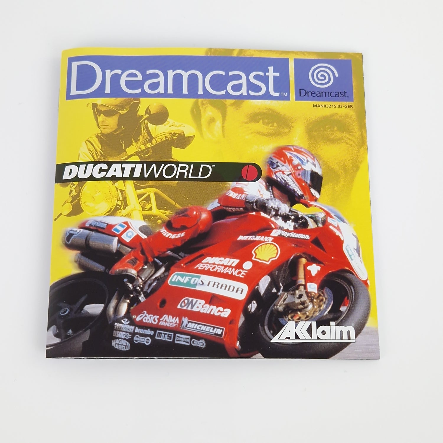 Sega Dreamcast Spiel : Ducati World - CD Anleitung OVP | PAL DC cib