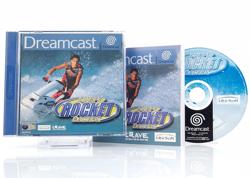 Sega Dreamcast Spiel : Surf Rocket Racers - CD Anleitung OVP | PAL DC cib