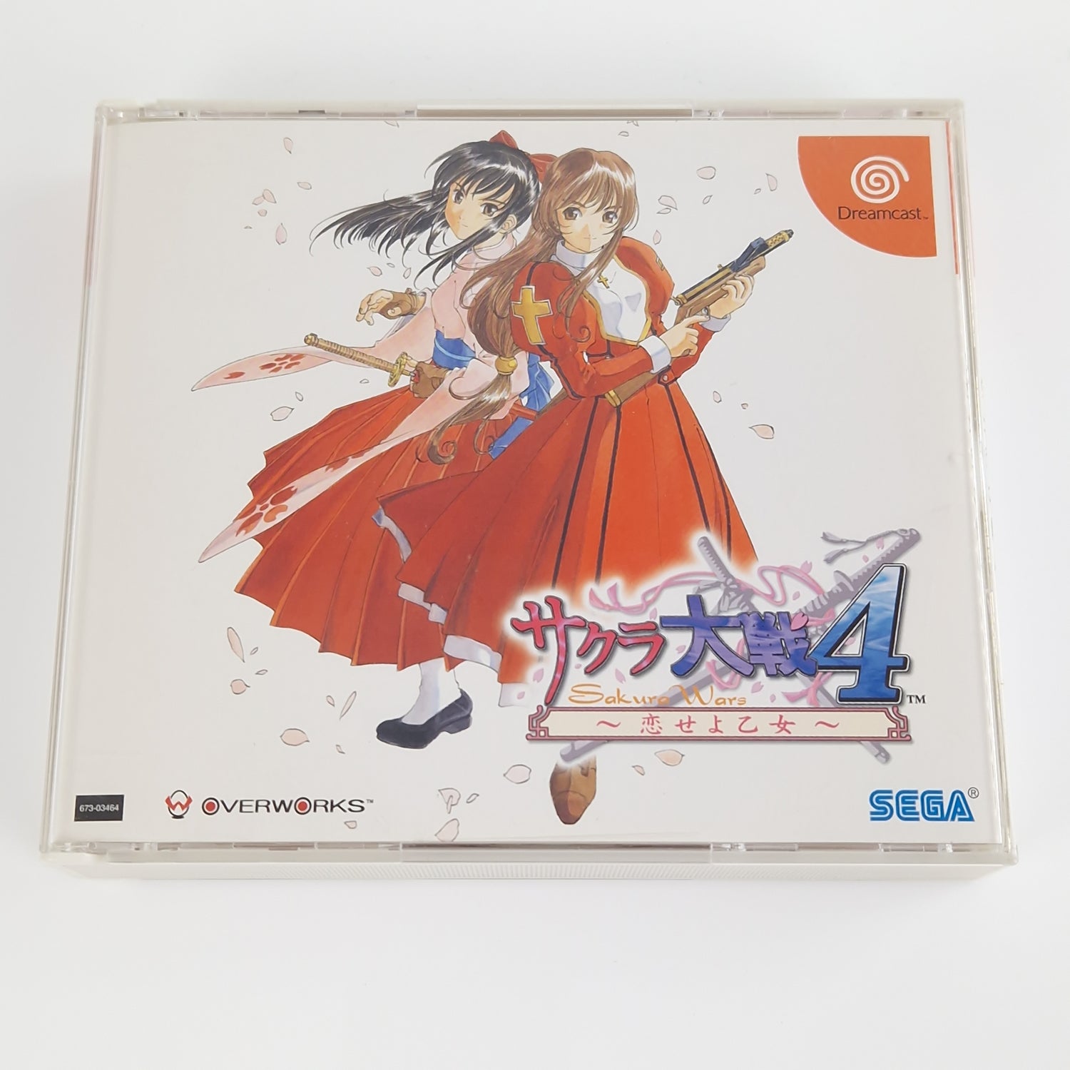 Sega Dreamcast Spiel : Sakura Wars 4 - CD Anleitung OVP | NTSC-J JAPAN Version