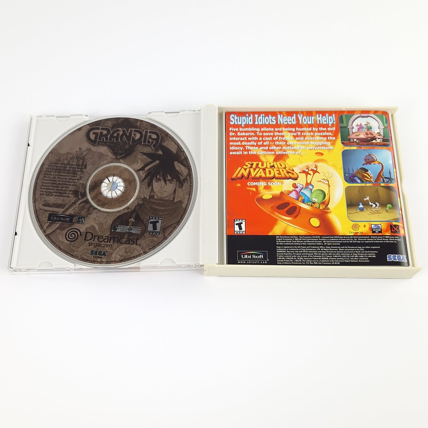 Sega Dreamcast Spiel : Grandia II 2 - CD Anleitung OVP | NTSC-U/C USA DC