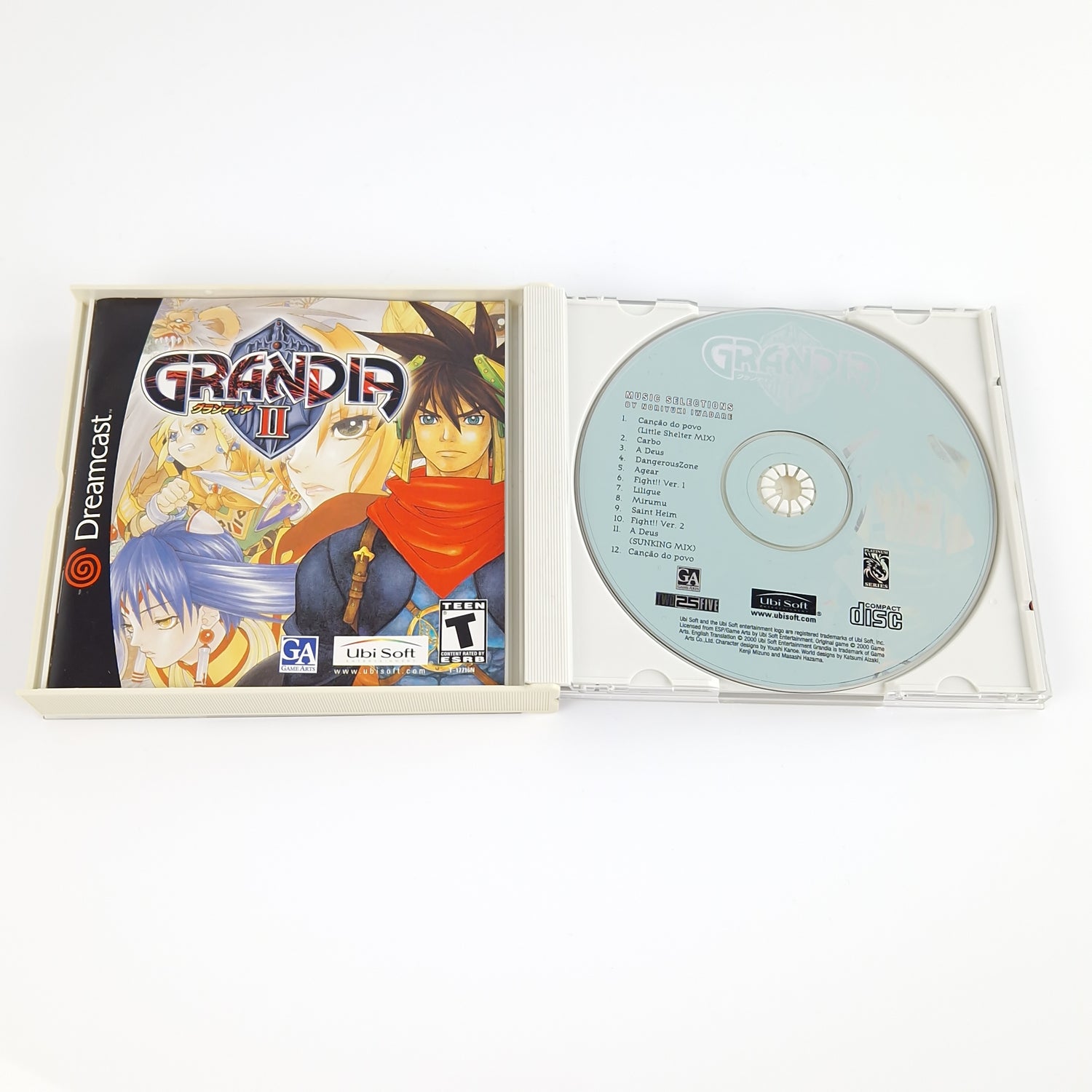 Sega Dreamcast Spiel : Grandia II 2 - CD Anleitung OVP | NTSC-U/C USA DC