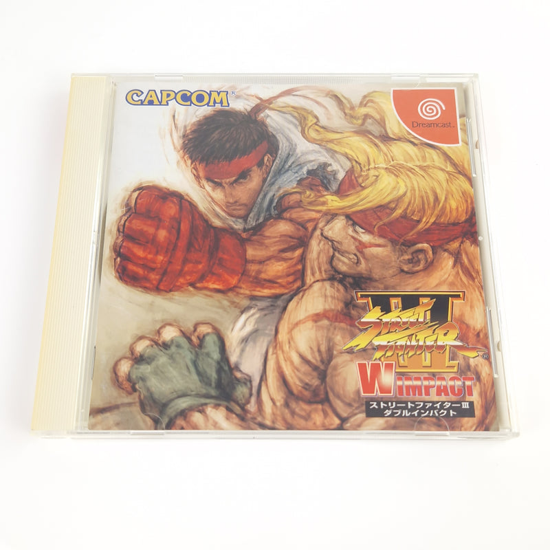 Sega Dreamcast Spiel : Street Fighter III W Impact - CD Anl OVP | NTSC-J JAPAN