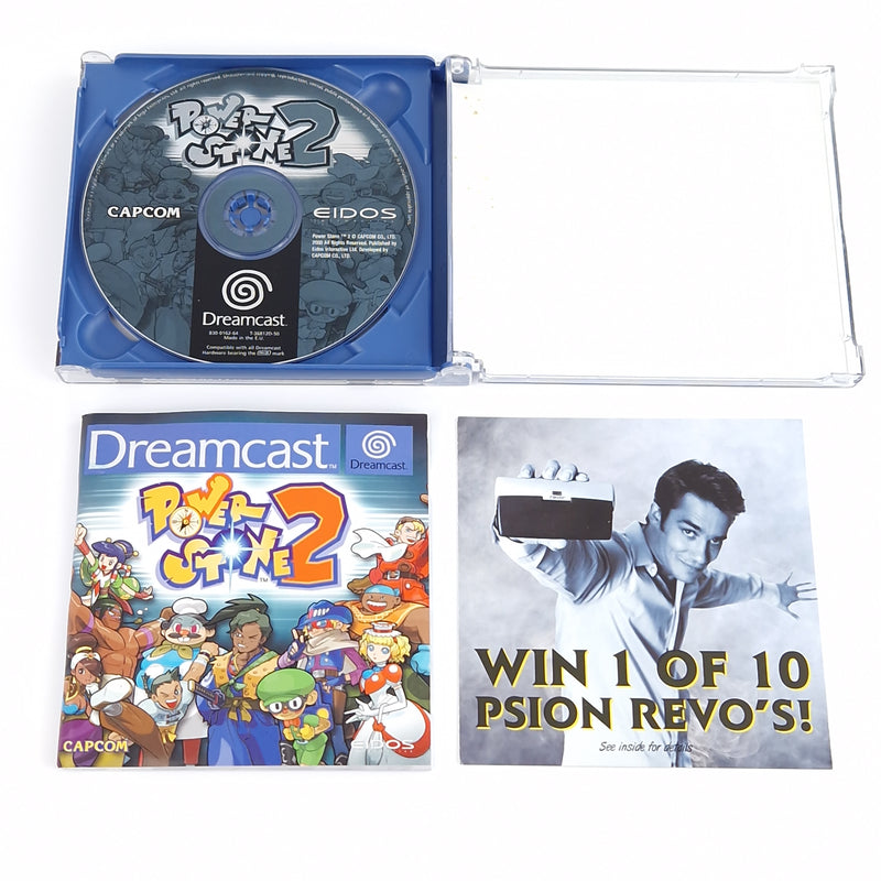 Sega Dreamcast Spiel : Power Stone 2 - CD Anleitung OVP | PAL CIB Capcom Eidos