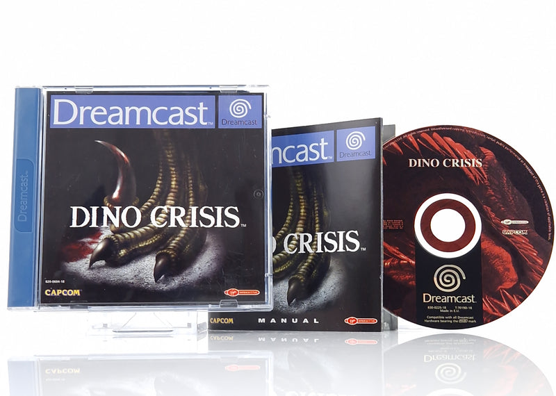 Sega Dreamcast Spiel : Dino Crisis - CD Anleitung OVP | PAL DC CIB Game Capcom