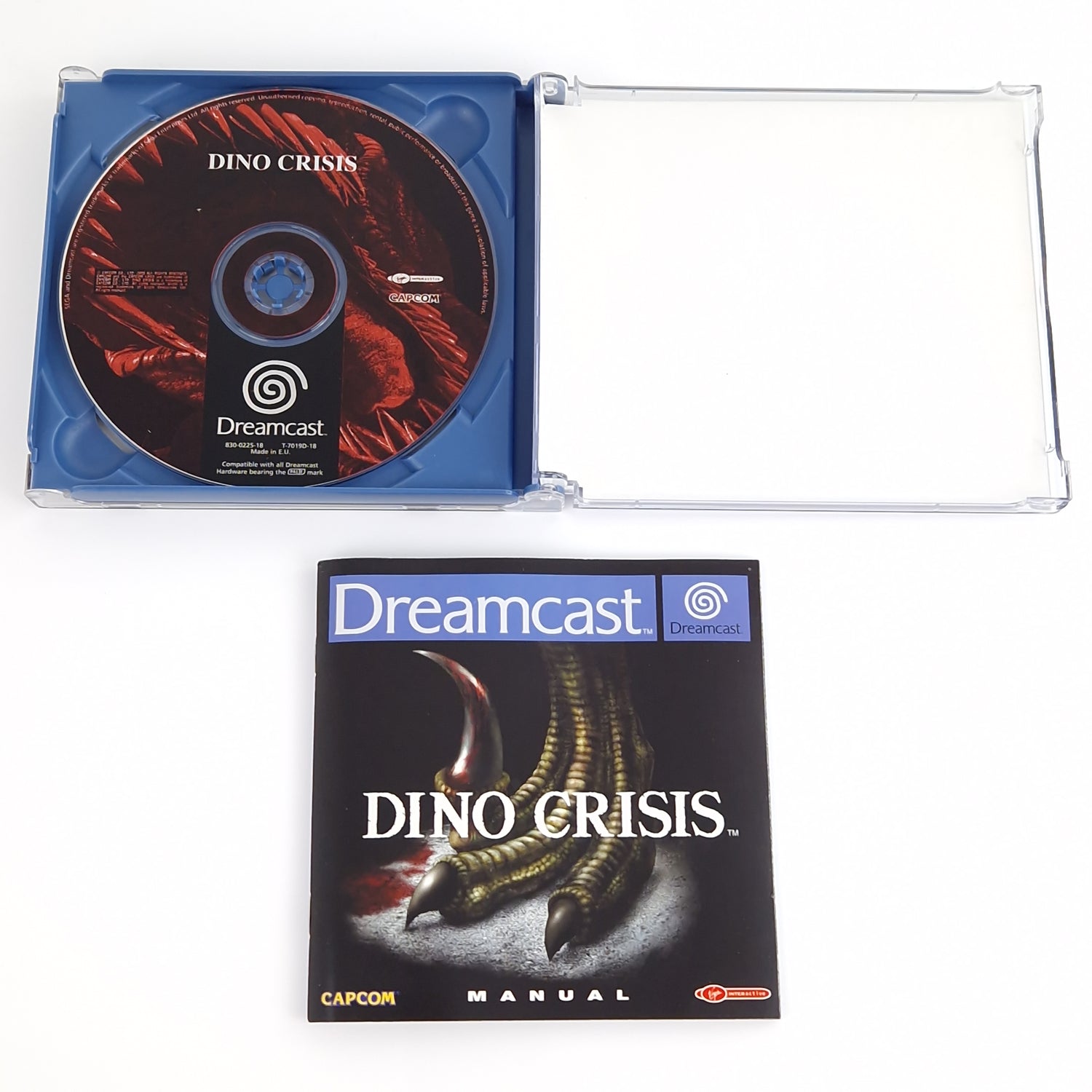 Sega Dreamcast Spiel : Dino Crisis - CD Anleitung OVP | PAL DC CIB Game Capcom