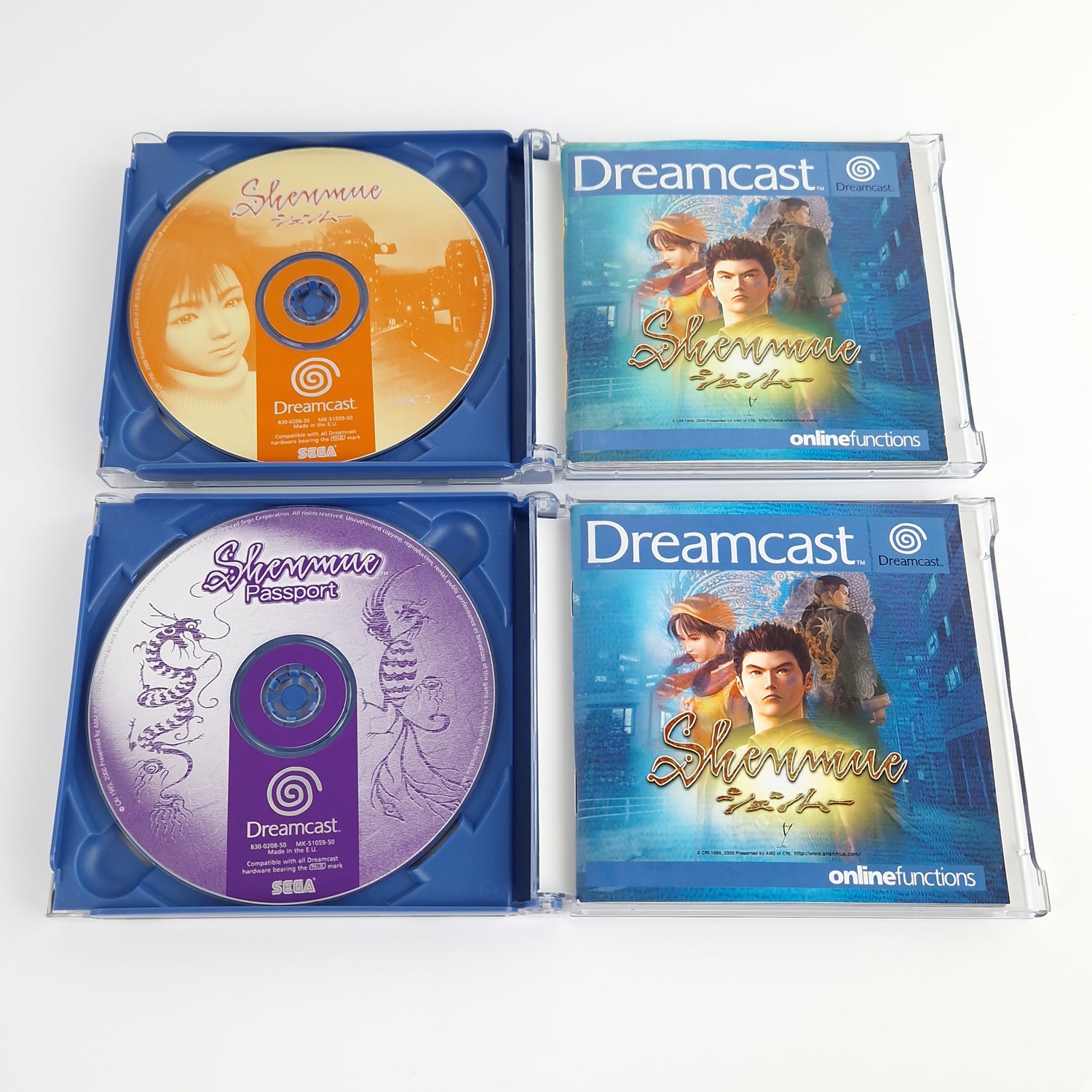 Sega Dreamcast Spiel : Shenmue - CD Anleitung OVP | PAL DC CIB Game