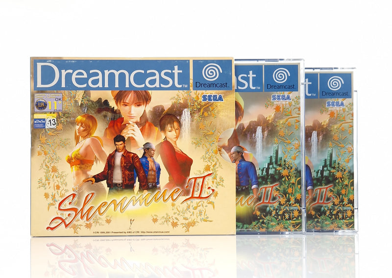 Sega Dreamcast Spiel : Shenmue II - CD Anleitung OVP | PAL DC CIB Game