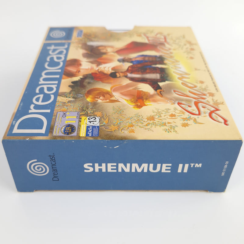 Sega Dreamcast Spiel : Shenmue II - CD Anleitung OVP | PAL DC CIB Game