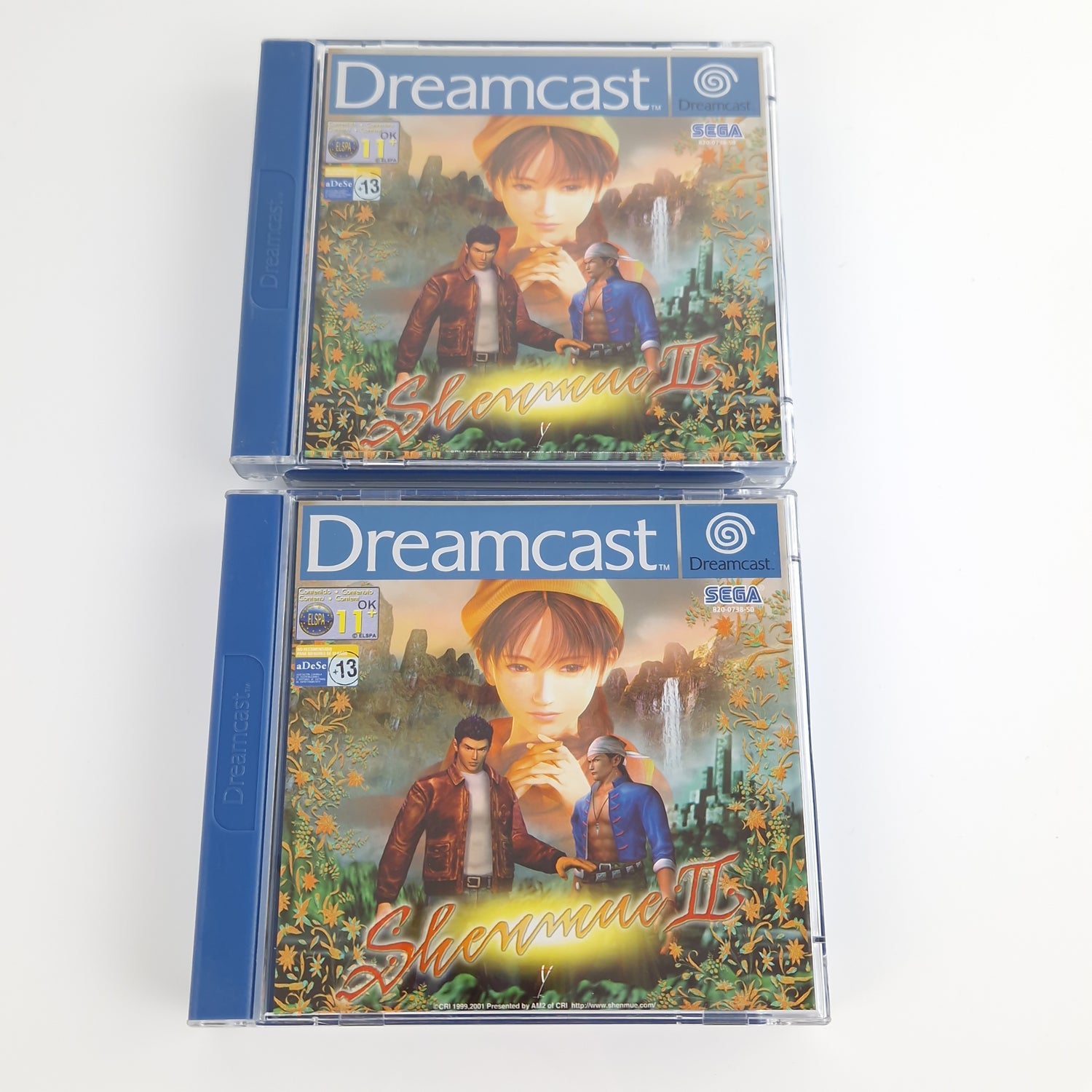 Sega Dreamcast Spiel : Shenmue II - CD Anleitung OVP | PAL DC CIB Game