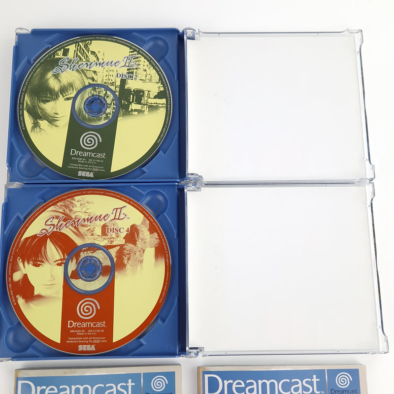 Sega Dreamcast Spiel : Shenmue II - CD Anleitung OVP | PAL DC CIB Game