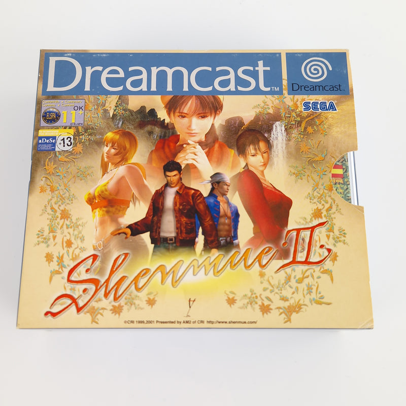 Sega Dreamcast Spiel : Shenmue II - CD Anleitung OVP | PAL DC CIB Game