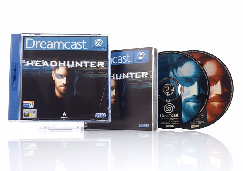 Sega Dreamcast Spiel : Headhunter - CD Anleitung OVP | PAL DC CIB Game