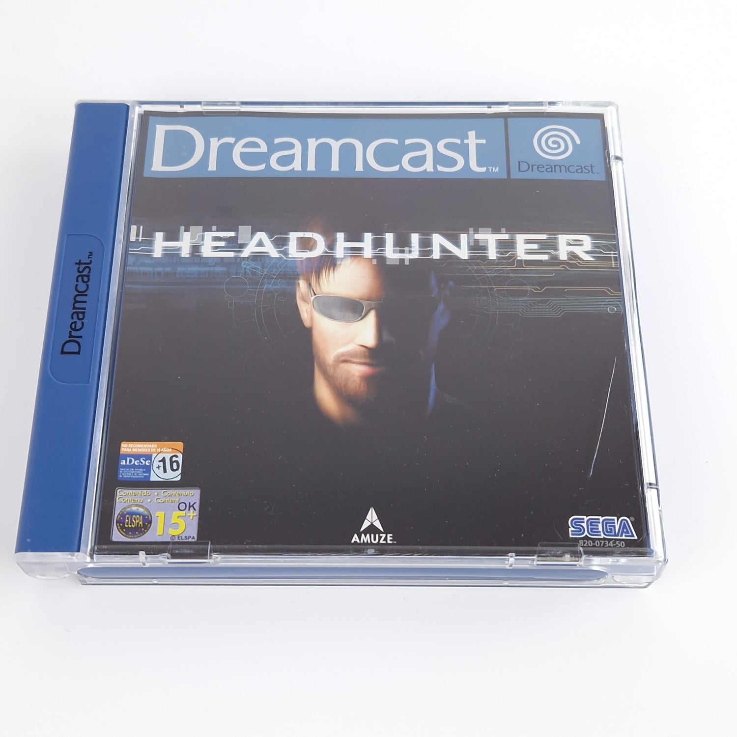 Sega Dreamcast Spiel : Headhunter - CD Anleitung OVP | PAL DC CIB Game