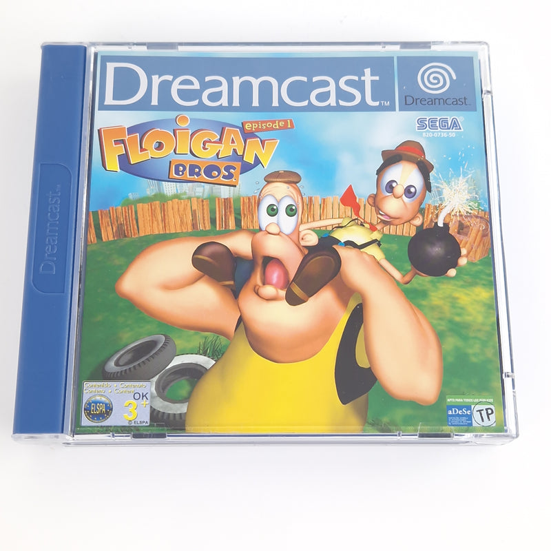 Sega Dreamcast Spiel : Floigan Brothers - CD Anleitung OVP | PAL DC CIB Game