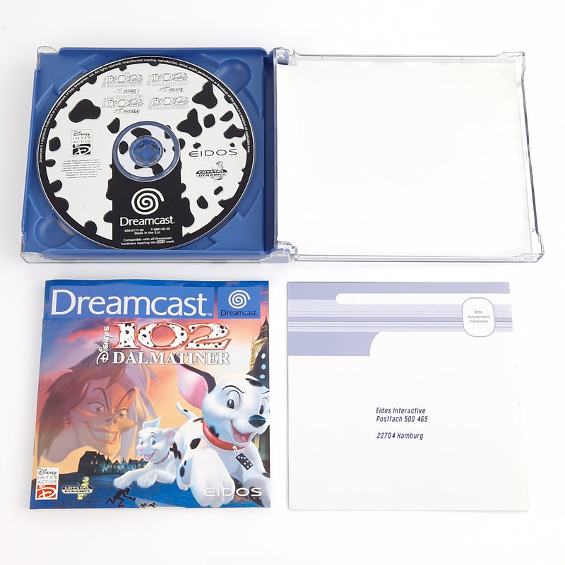 Sega Dreamcast Spiel : Disneys 102 Dalmatiner - CD Anleitung OVP | PAL CIB Game