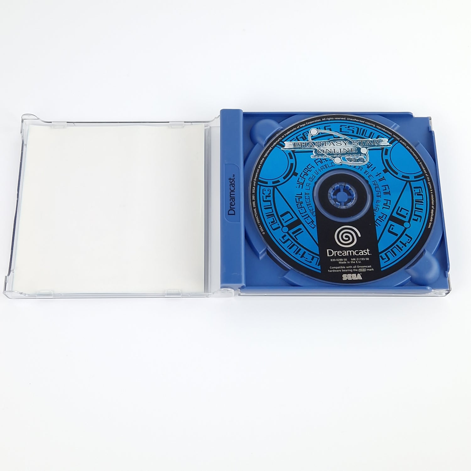 Sega Dreamcast Spiel : Phantasy Star Online Ver. 2 - CD Anleitung OVP | PAL CIB