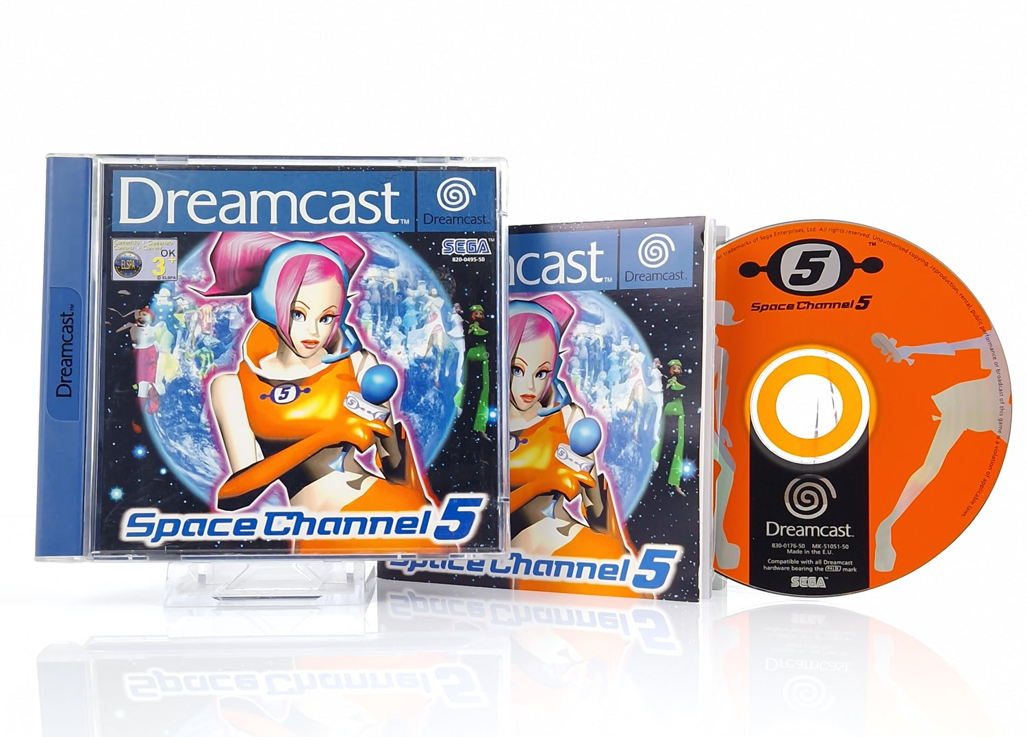 Sega Dreamcast Spiel : Space Channel 5 - CD Anleitung OVP | PAL DC CIB Game