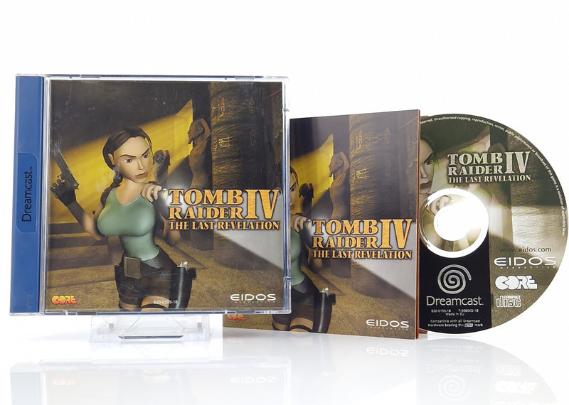 Sega Dreamcast Spiele : Tomb Raider IV & Tomb Raider die Chronik als Bundle