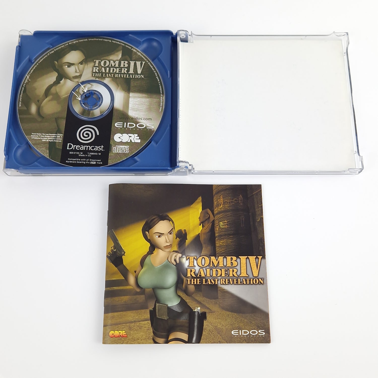 Sega Dreamcast Spiele : Tomb Raider IV & Tomb Raider die Chronik als Bundle