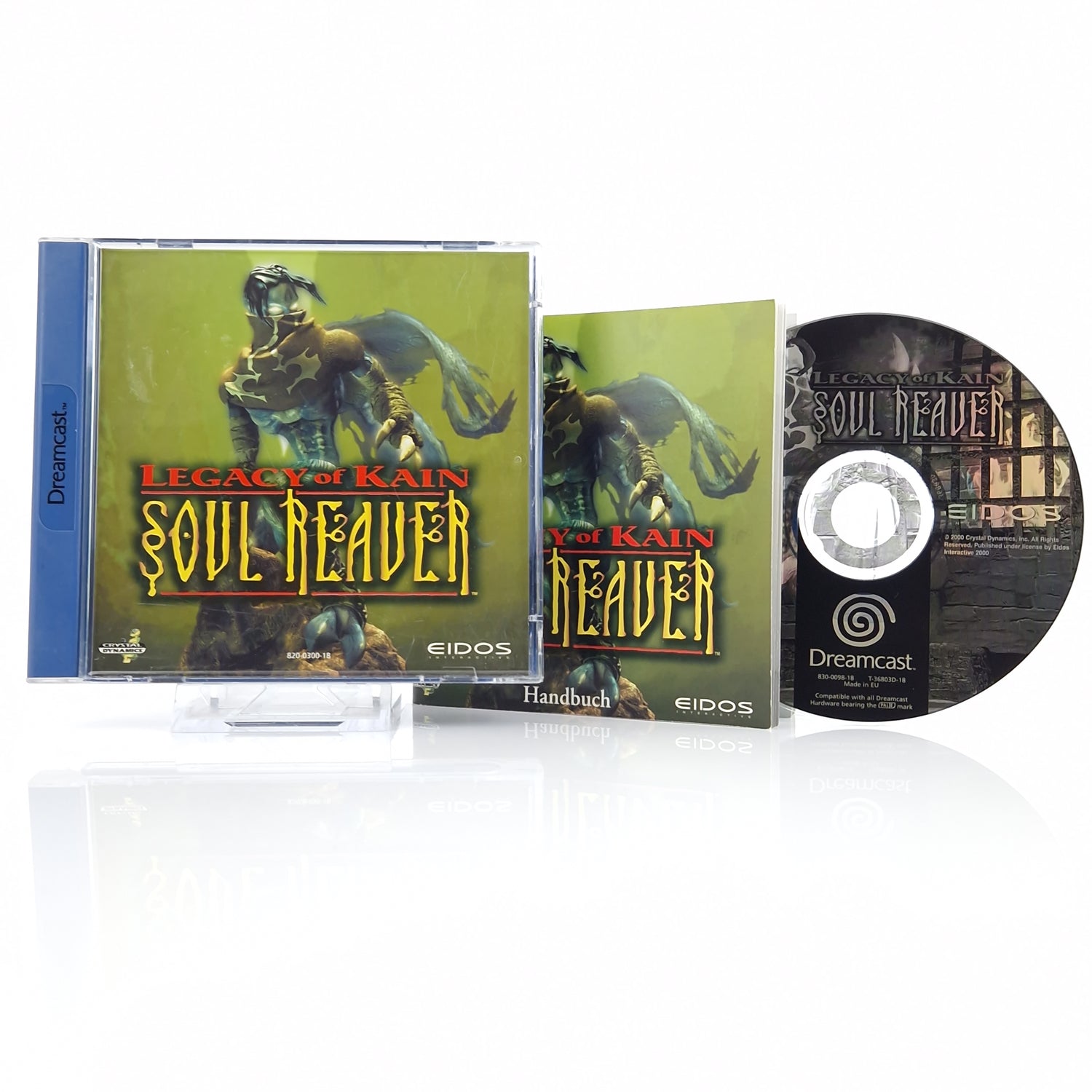 Sega Dreamcast Spiel : Legacy of Kain Soul Reaver - CD Anleitung OVP | PAL