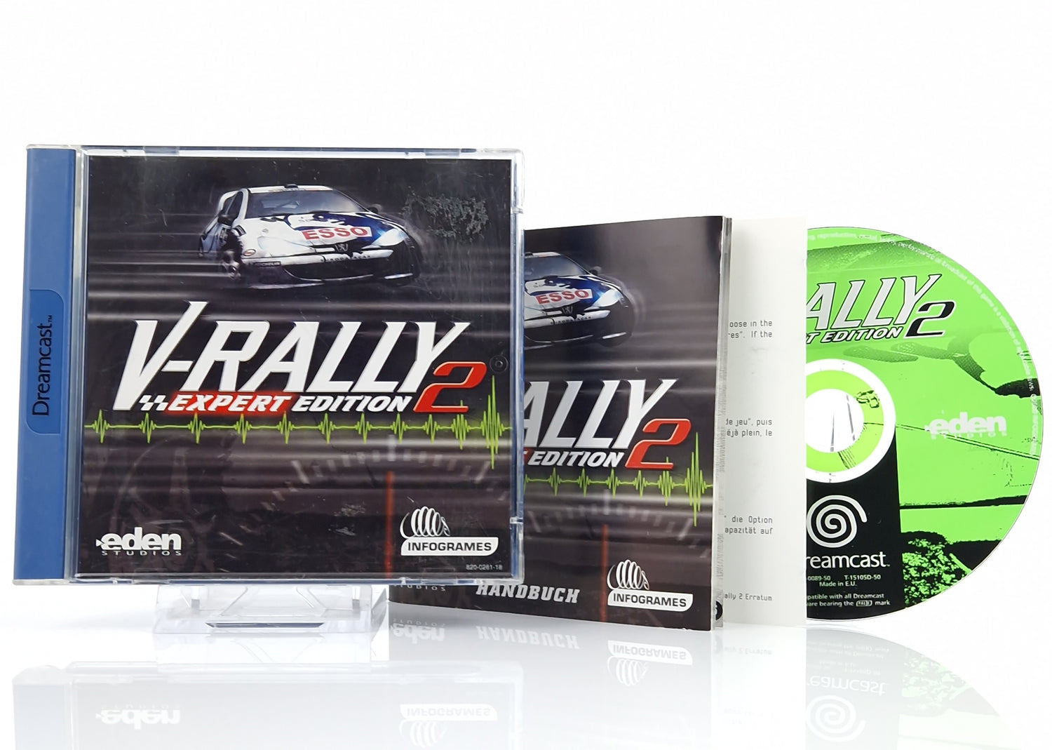 Sega Dreamcast Spiel : V-Rally 2 Expert Edition - CD Anleitung OVP | PAL DC CIB