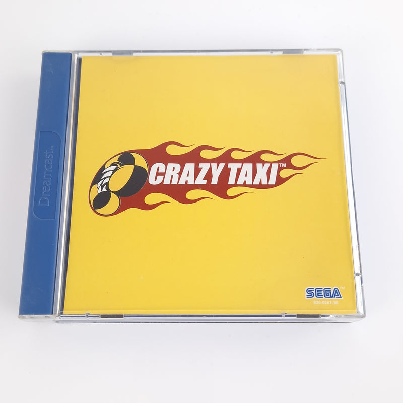 Sega Dreamcast Spiel : Crazy Taxi - CD Anleitung OVP | PAL DC CIB Game